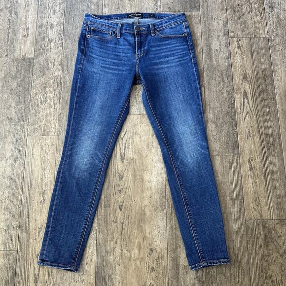 Lucky Brand CHARLIE SKINNY Jeans Size 8/29 Ankle Low Rise Denim Pants 30x27.5 - Picture 1 of 12